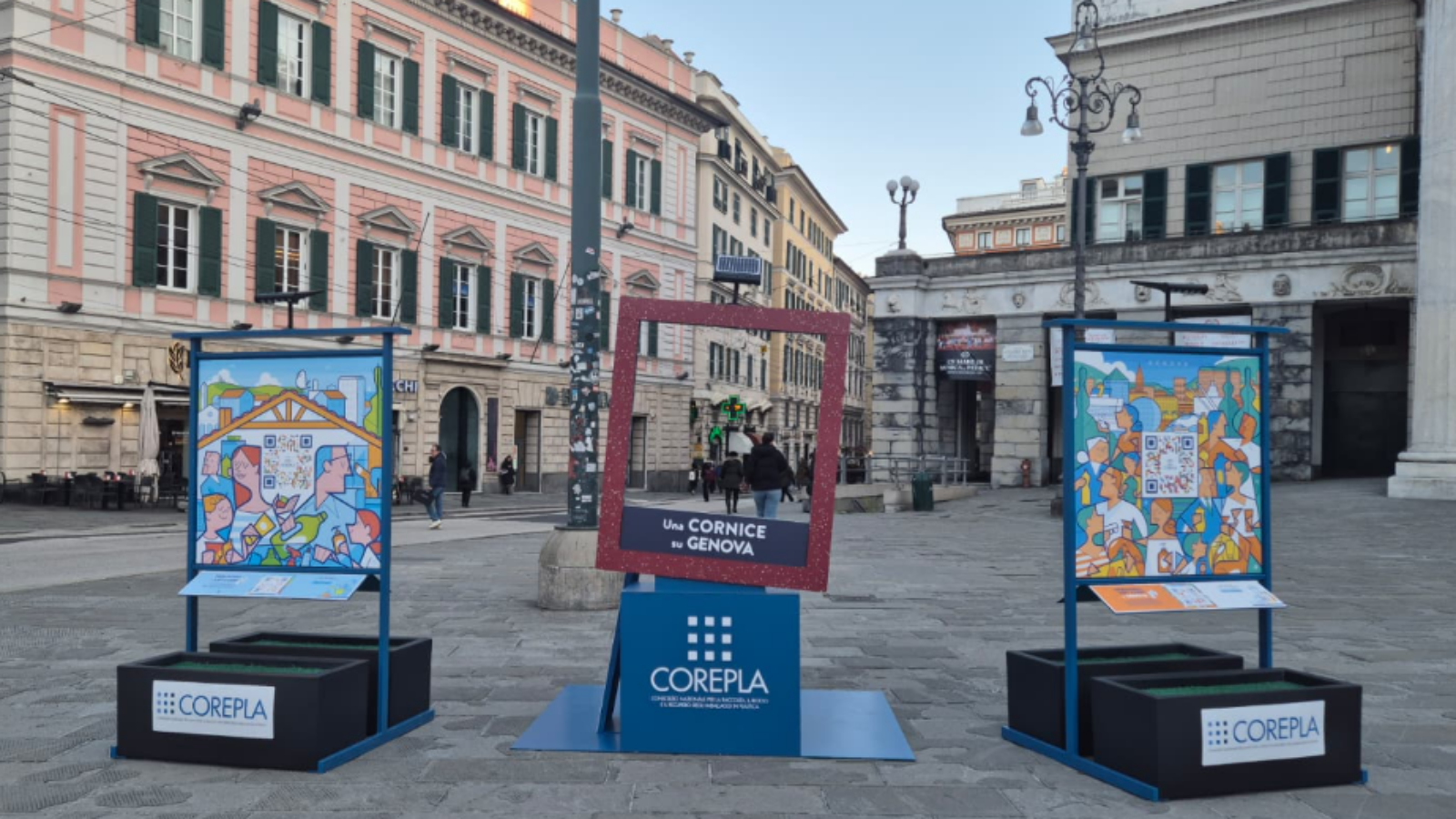 L’Italia in Cornice, il progetto itinerante di COREPLA